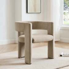 Dusk Quinn Sand Matte Velvet Dining Chair RRP £152
