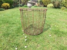 Potato Basket Log Basket Iron Wirework