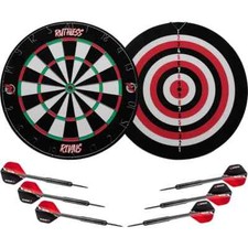 Darts Corner | Dartboard Set | FAMILY DARTS GAME - INC 2 SETS OF DARTS