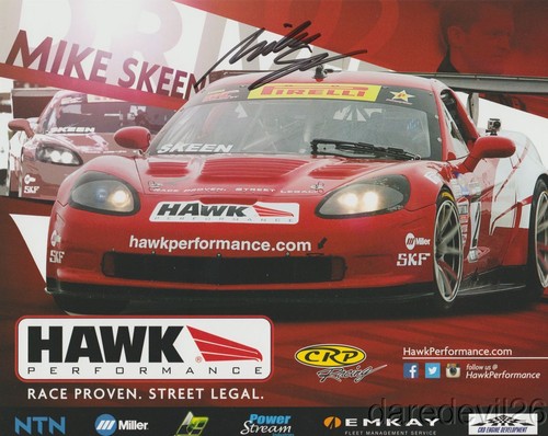 2013 mike skeen - signed, hawk