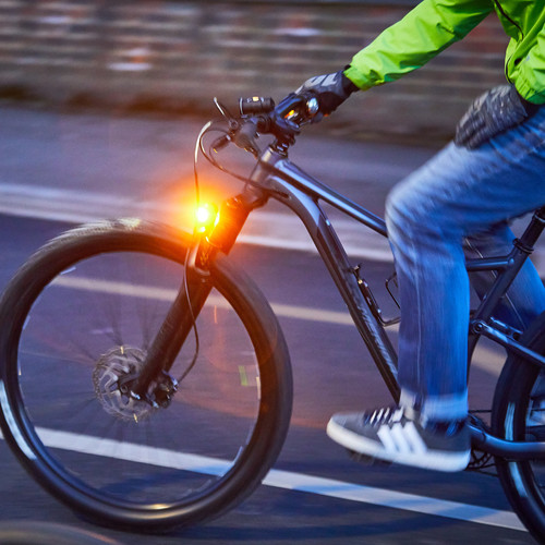 Bike side light - bright, amber