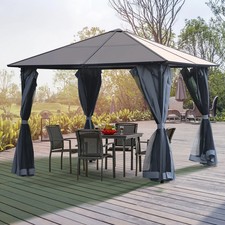 3x3m Hardtop Gazebo Garden