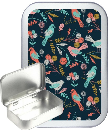 Blue bird silver hinged - blue,