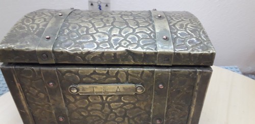 Vintage copper brass tea - copper,