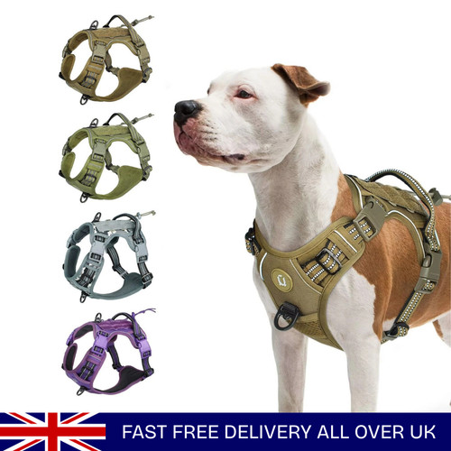 Military tactical dog harness - tactical,