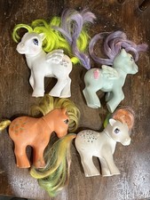 4 x My Little Pony G1 Honeycomb Applejack  P Crunch Confetti Hasbro 1984 Toys 