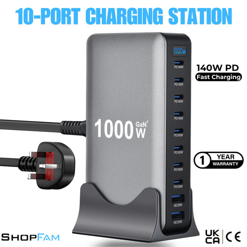 Shopfam port usb charging - 10,