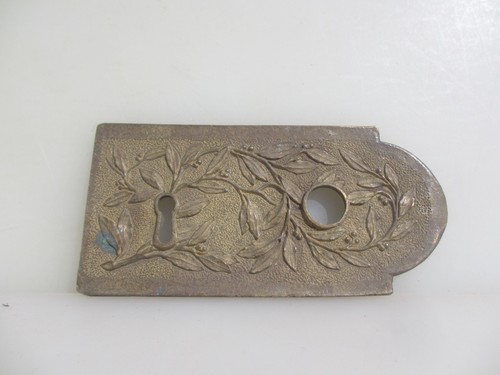 Vintage brass door handle lock - vintage,