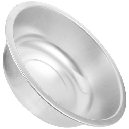 Aluminum basin round large - aluminum,