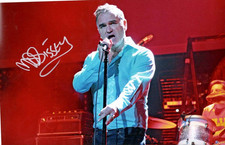 Morrissey - The Smiths Signed Autographed 12 x 8 inch Photo with COA
