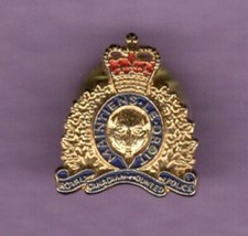 Royal Canadian Mounted Police - Miniature Lapel Pin Badge