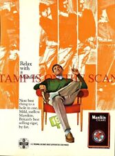 1967 MANIKIN Mild Cigars Tobacco Smoking ADVERT Vintage Print Ad 703/01