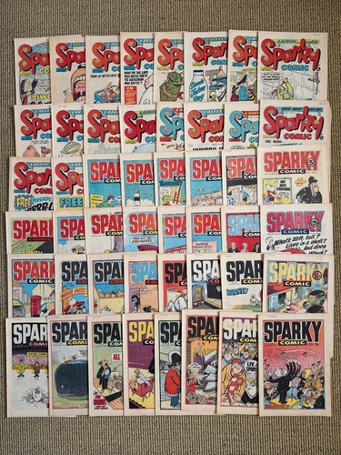 Sparky comic 1974 incl - sparky, comic,