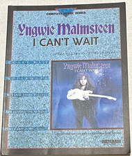 Yngwie Malmsteen I Can't Wait Band Score Japan Guitar Bass Drums Vocal TAB Music
