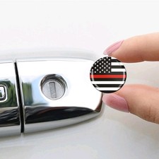 4x USA Flag 20mm Car Door Lock