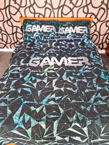 Double gamer duvet - double,