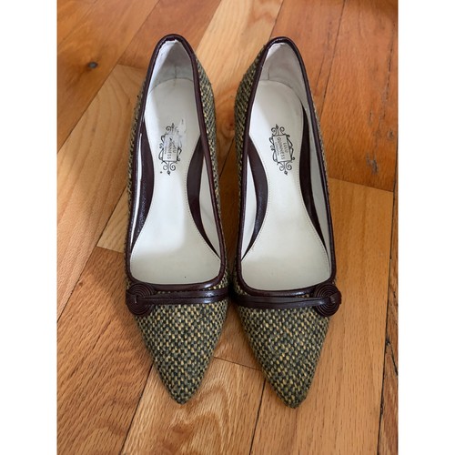 Lulu guinness green tweed - lulu,