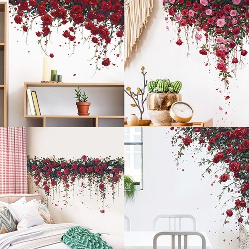 Red rose flowers - red,