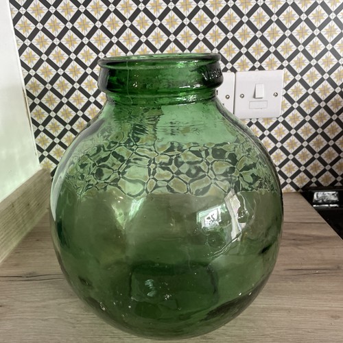 Vintage green glass verisa - green,