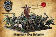 MOUNTAIN ORCS INFANTRY -