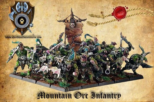Mountain orcs infantry - mountain,