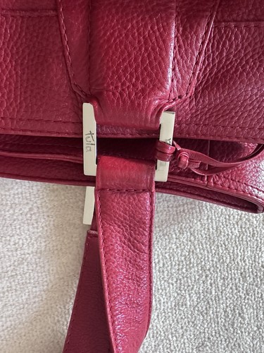 Tula burgundy red leather - burgundy,