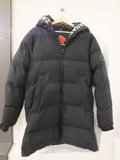 Zavetti Canada Black Puffa Coat Size Medium  (Hol)