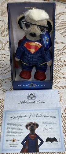 Sergei superman meerkat figure - sergei,