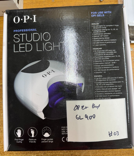Open box used opi led - opi, light