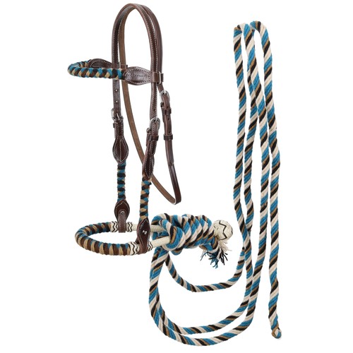 Med oil bitless headstall - med,