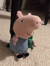 TY BEANIE GEORGE 7" PEPPA PIG
