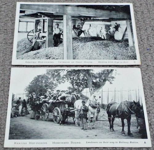 Kentish hop picking - kentish,