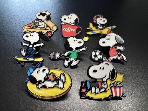 Snoopy enamel pin badges - enamel,