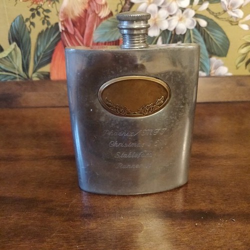 Vintage pewter made - , in