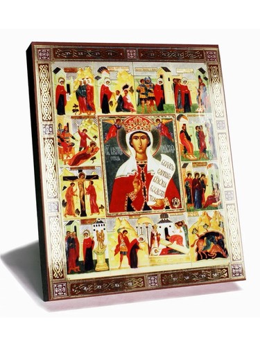 Saint paraskevi wooden icon - saint,