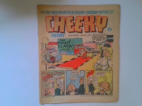 Cheeky comic may - cheeky, 1978.