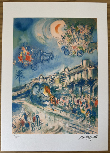 Marc chagall signed - chagall, numbered