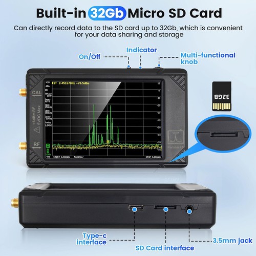 Spectrum analyzer 3000mah - spectrum,