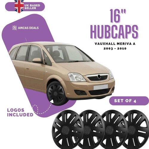 Black wheel trims - 16", caps