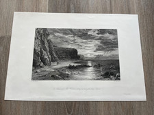 1867 large engraving - sir
