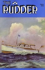 1946 POST WAR WOOD CRUISER MOTOR BOAT DEEP SEA FISHING SPORT ART POSTER 318848