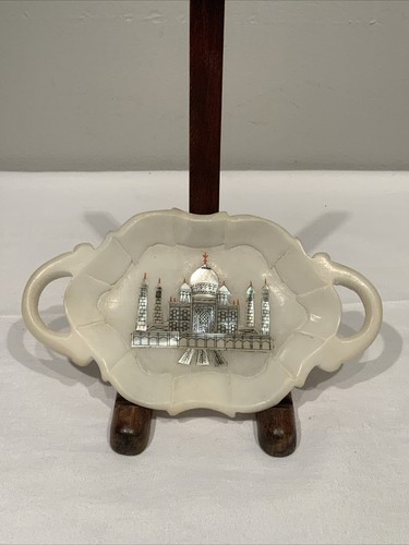 Vintage marble trinket dish - trinket,
