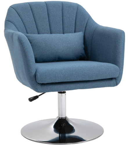 Swivel accent chair linen - swivel,