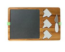 Cheese Serving Set Ceramic Labels Perfect for Entertaining New 