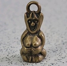 Vintage Brass Lucky Charm