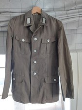 Rare Vintage East German Army Drillich Jacket G44