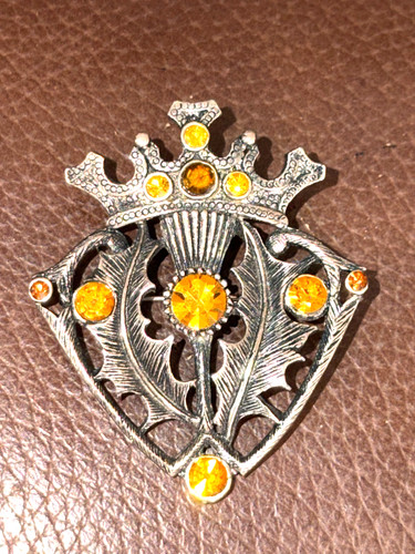 Vintage celtic style brooch - celtic,