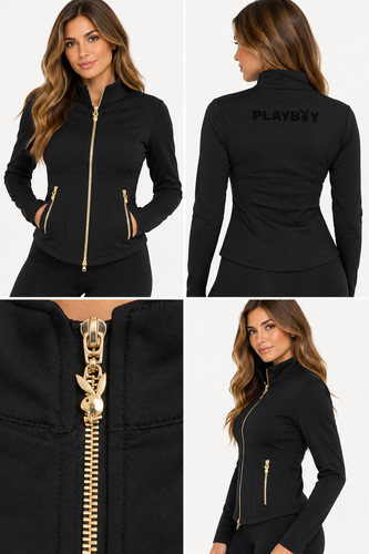 Playboy women black - black, full