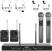 4-Channel Wireless Microphone