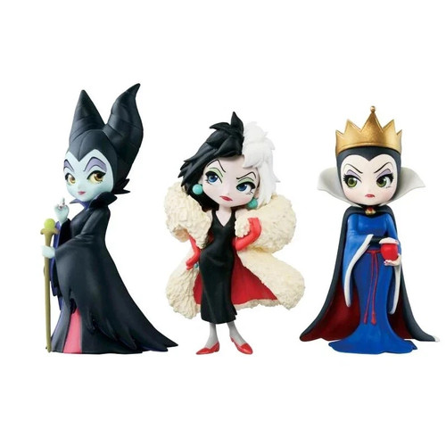 3pcs disney posket villains - q,